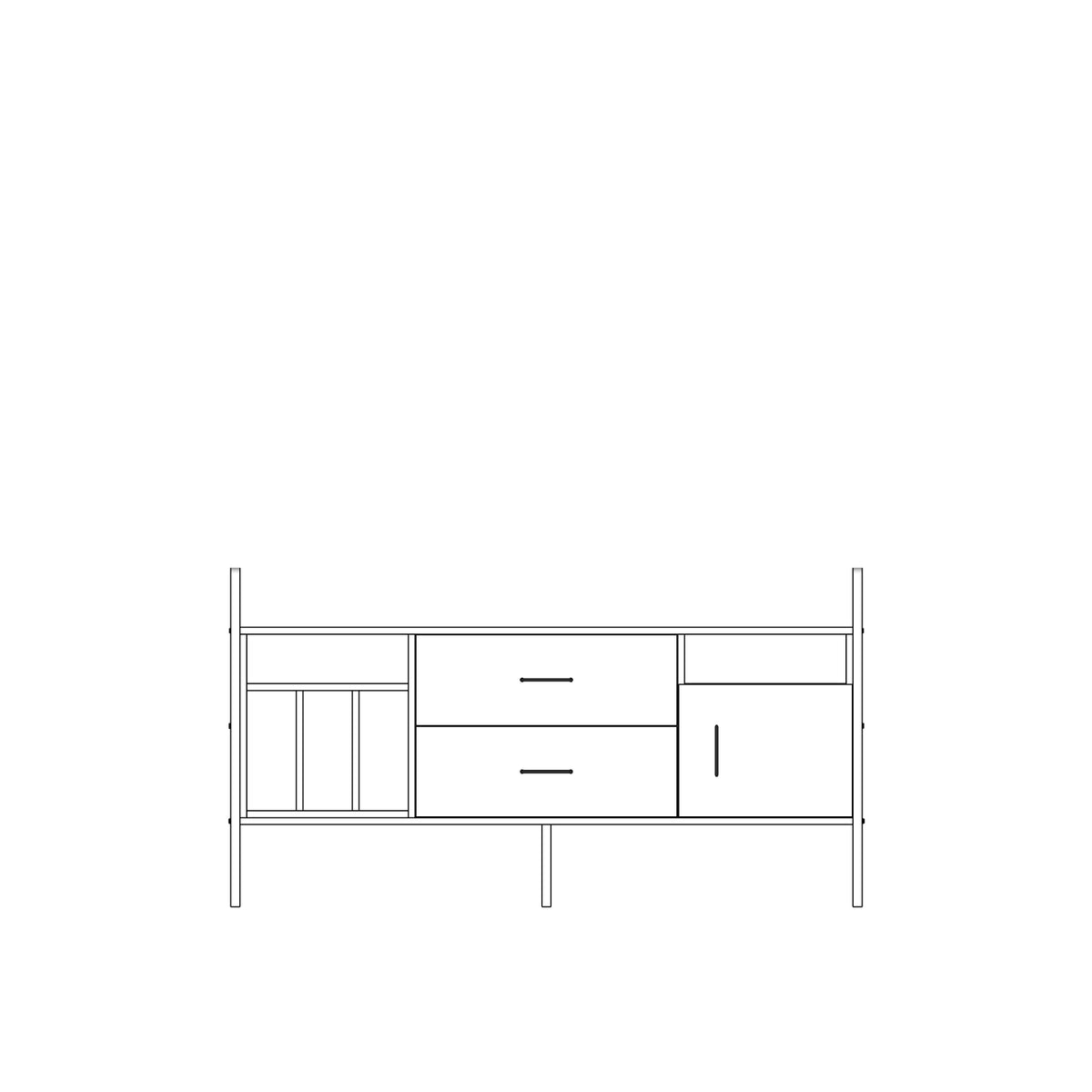 Sideboard Mini W166