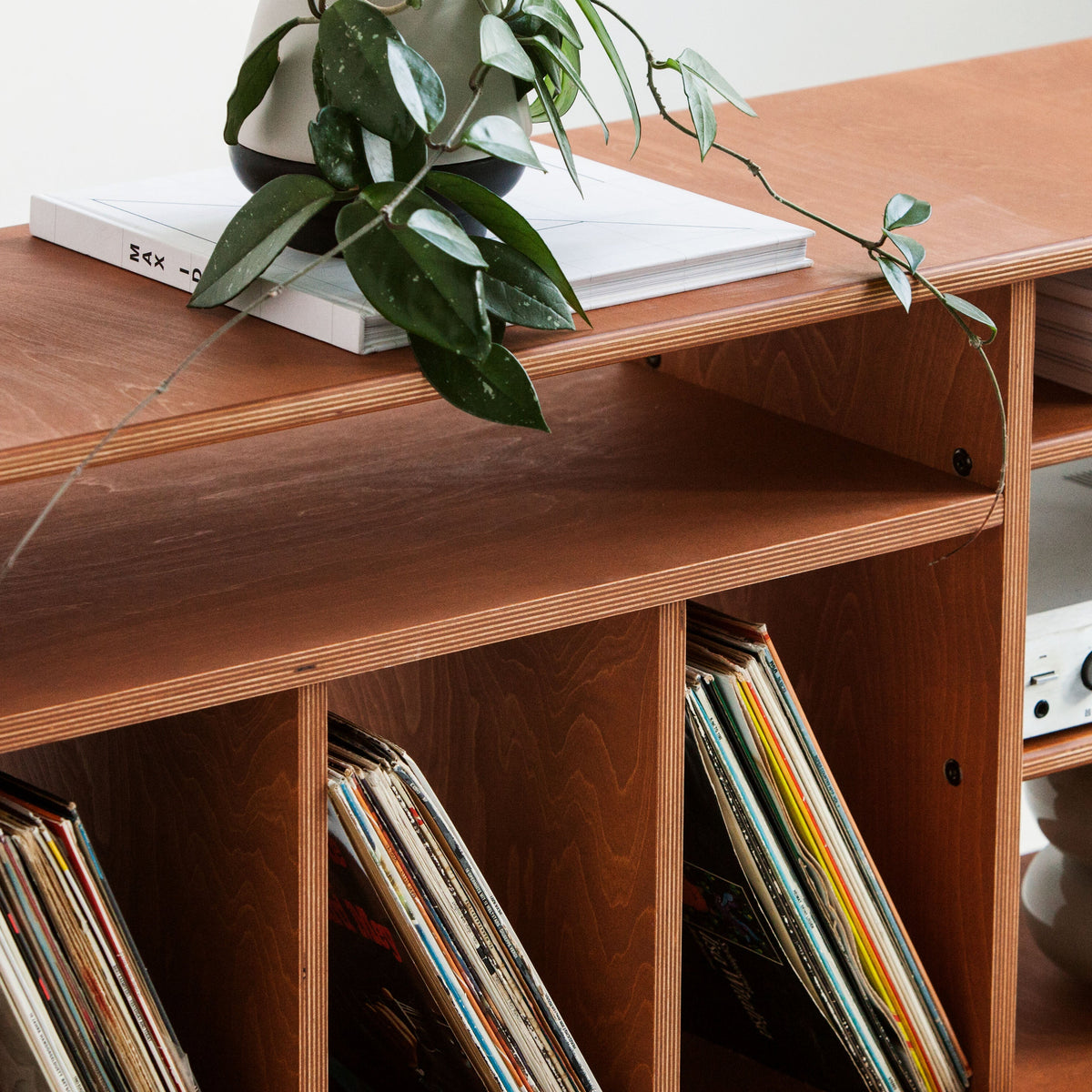 Vinyl Record Credenza · 189 cm