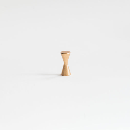 Diabolo brushed brass