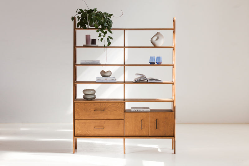 Modular Wall Unit, in birch plywood
