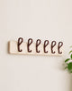 Wall Coat Rack · 100 cm · Loop Hooks