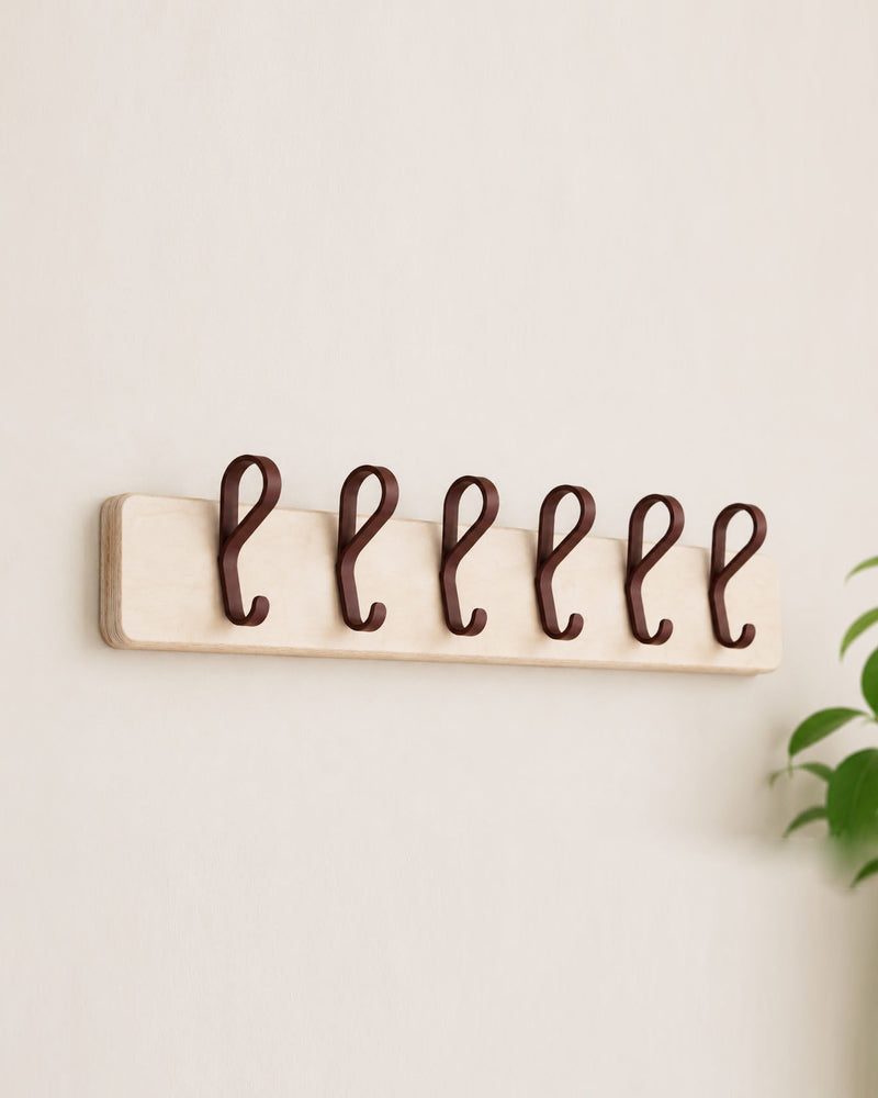 Wall Coat Rack · 100 cm · Loop Hooks