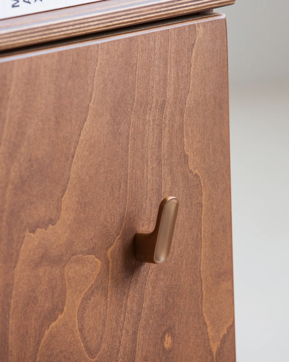 Luv brushed brass