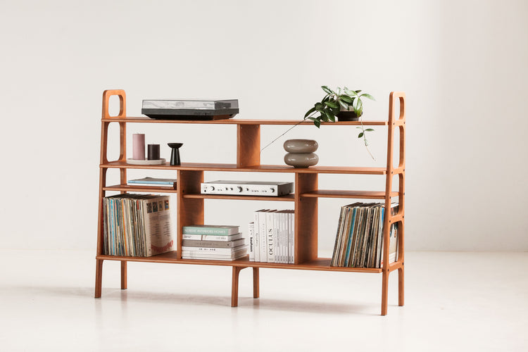 Bookcase Double Midlite Vinyl