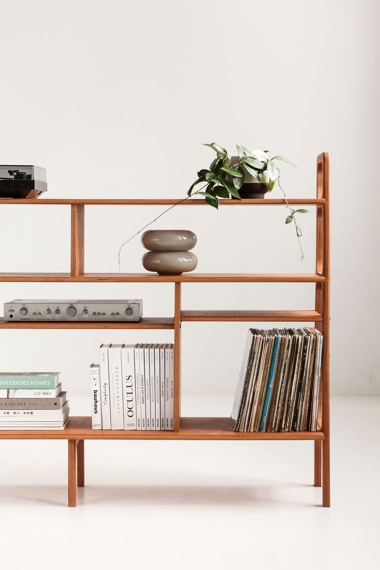 Bookcase Double Midlite Vinyl