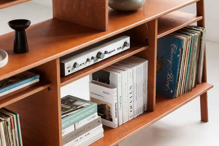 Bookcase Double Midlite Vinyl