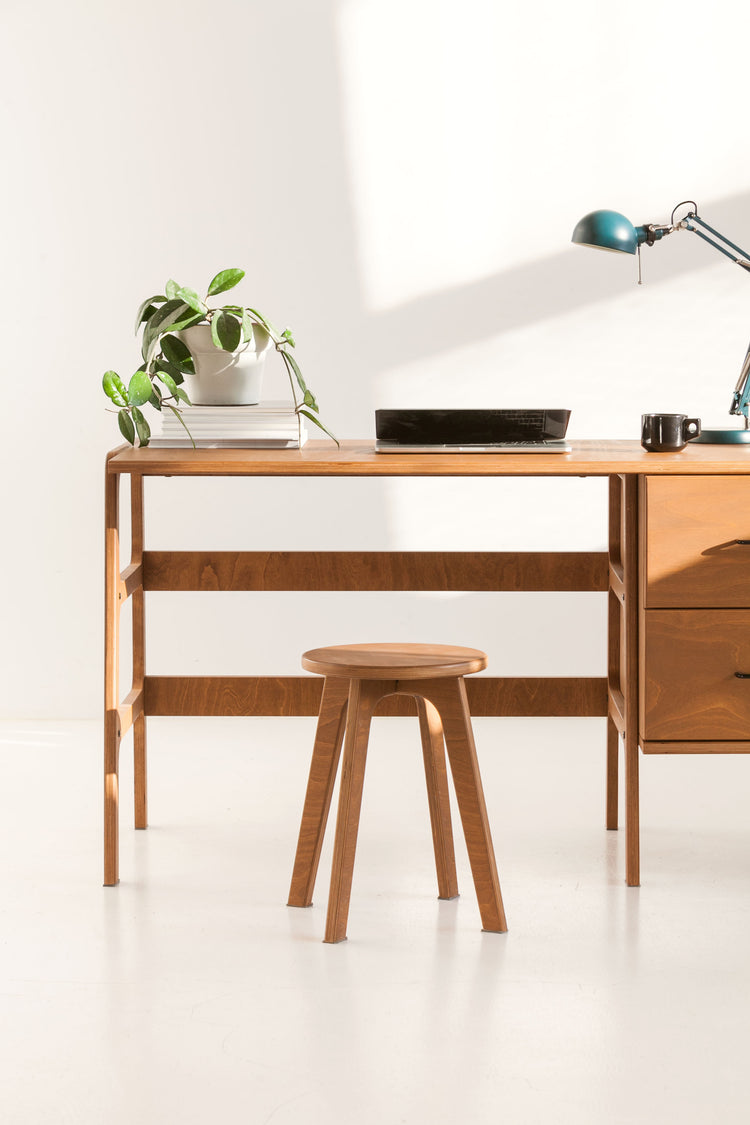 Desk with drawers