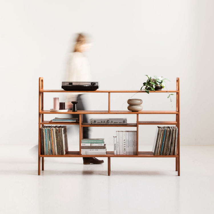 Bookcase Double Midlite Vinyl