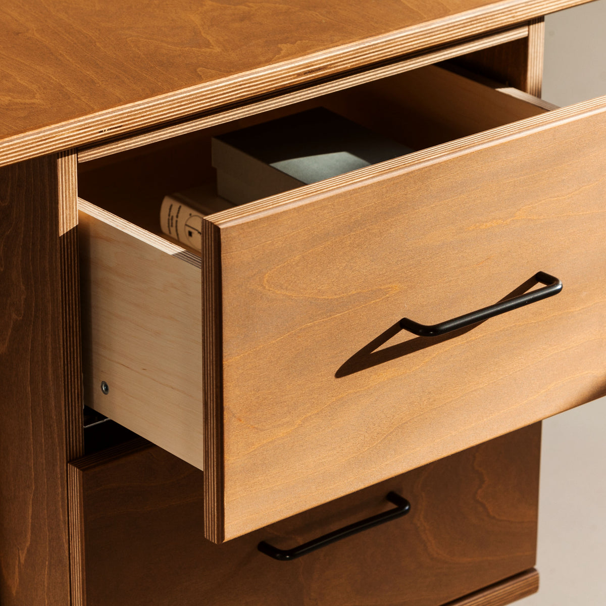 Desk with drawers