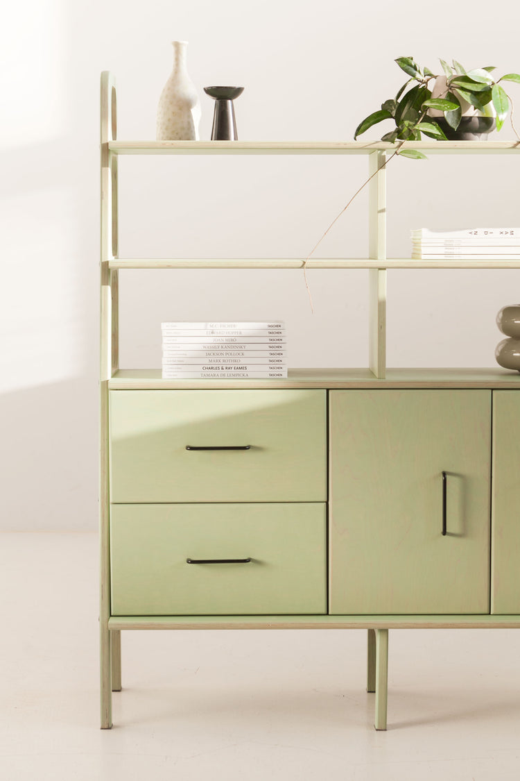 Bookcase Midi W120