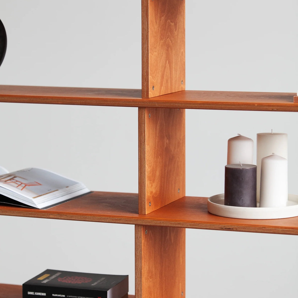 Double Library Wall Unit · 143 cm