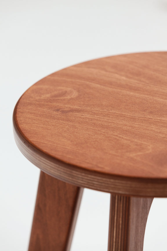 Stool TEAK, in birch plywood (view 3)