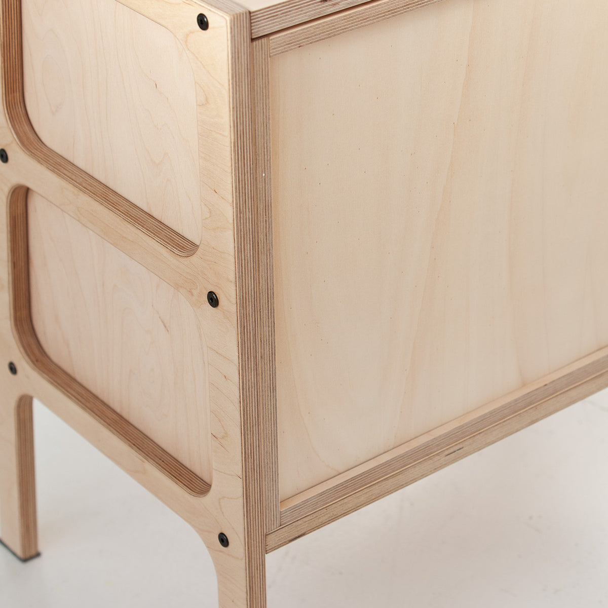 Bookcase Mini with drawers TRANSPARENT