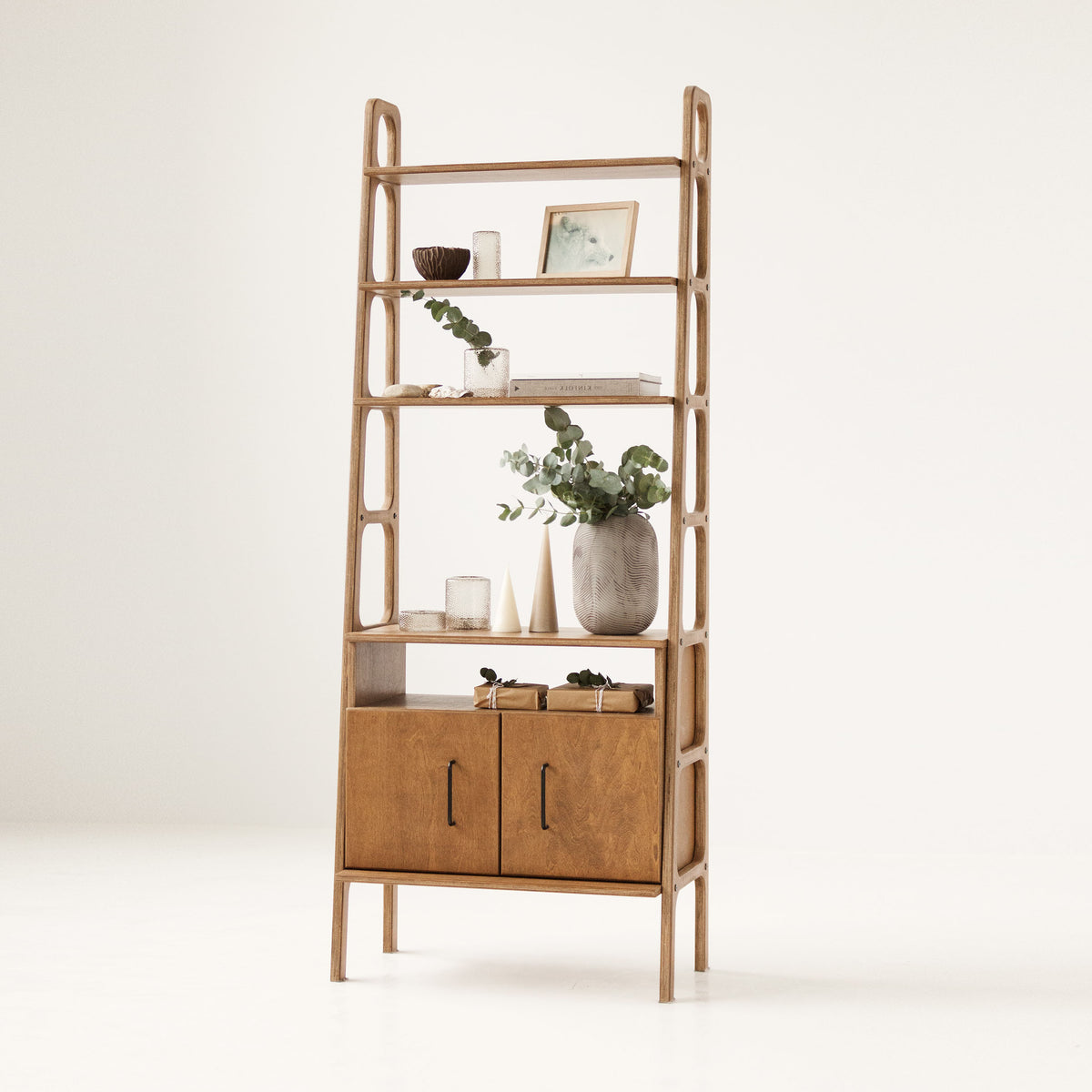 Maxi-Bücherregal mit offenem Fach · 190 cm