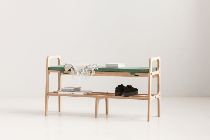 Bench 120 with cushion