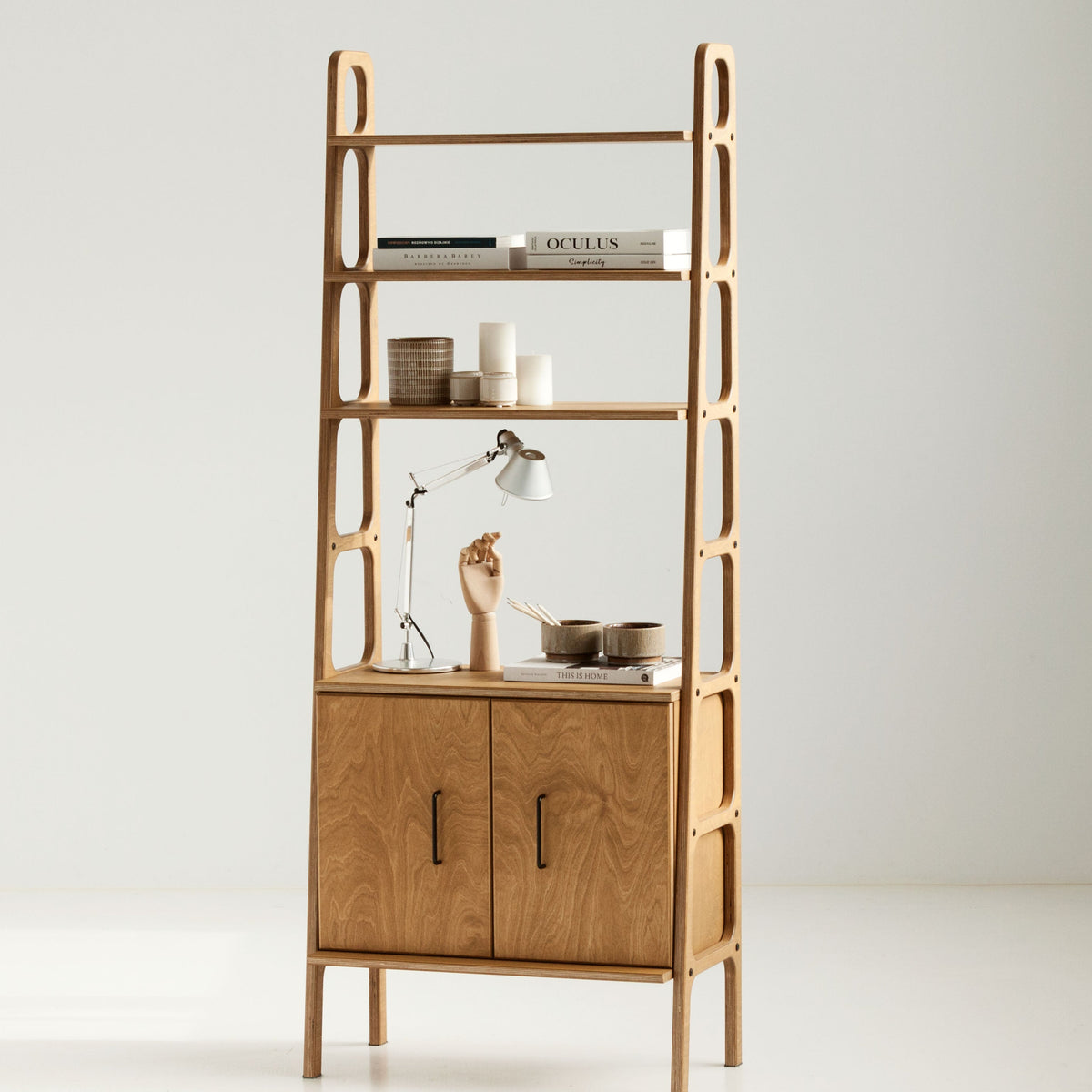 Bookcase Maxi with cabinet