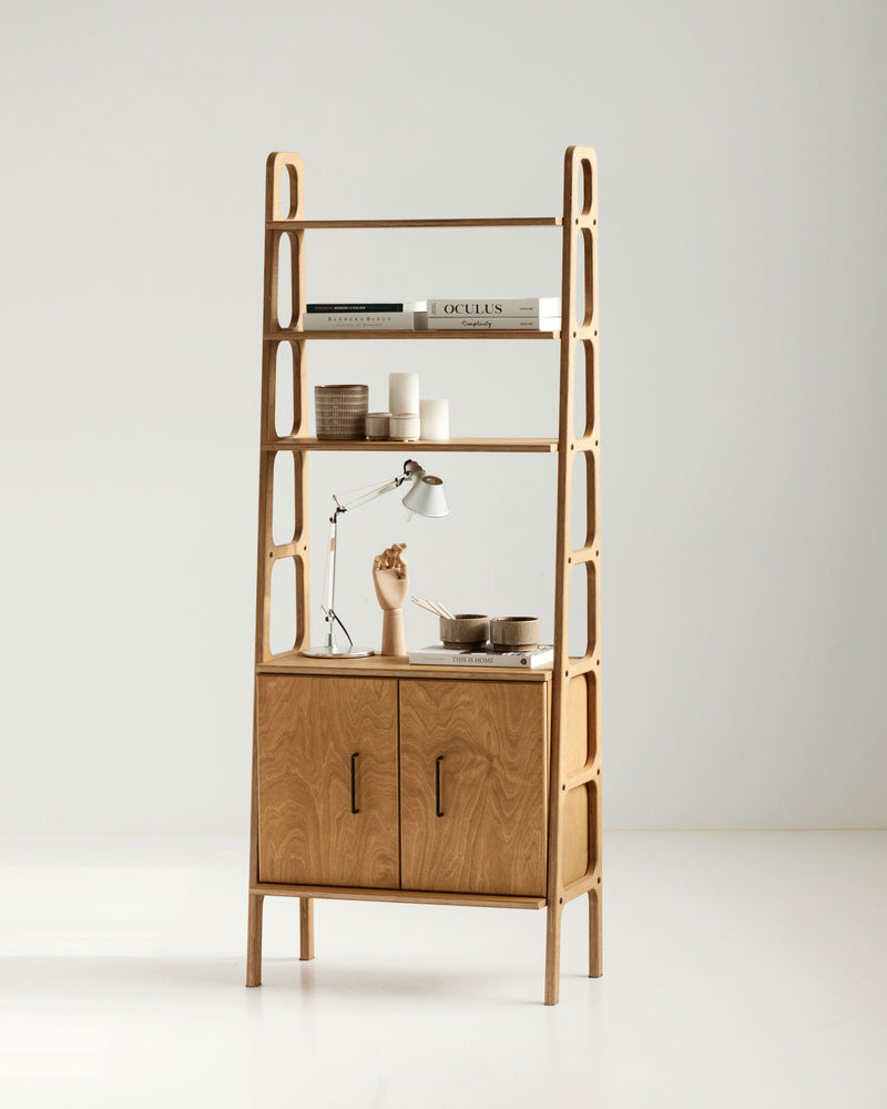 Bookcase Maxi with cabinet