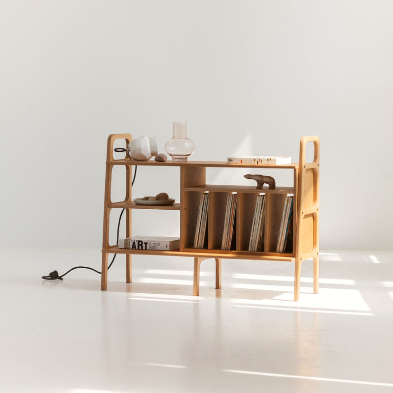 Sideboard 120 cm · Shelf + Vinyl