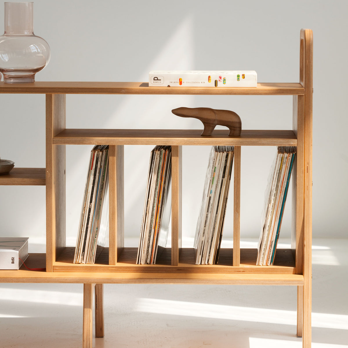 Sideboard 120 cm · Shelf + Vinyl