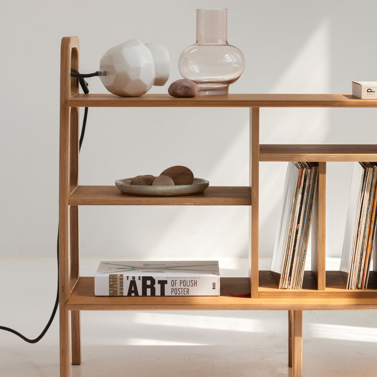 Sideboard 120 cm · Shelf + Vinyl
