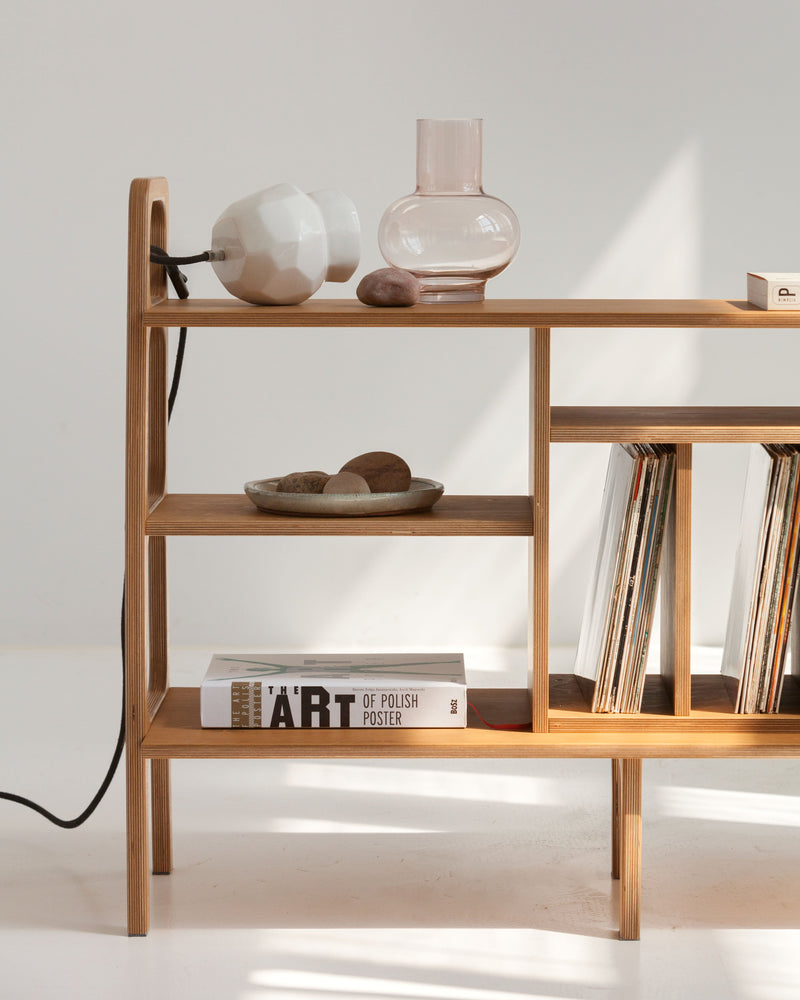 Sideboard 120 cm · Shelf + Vinyl