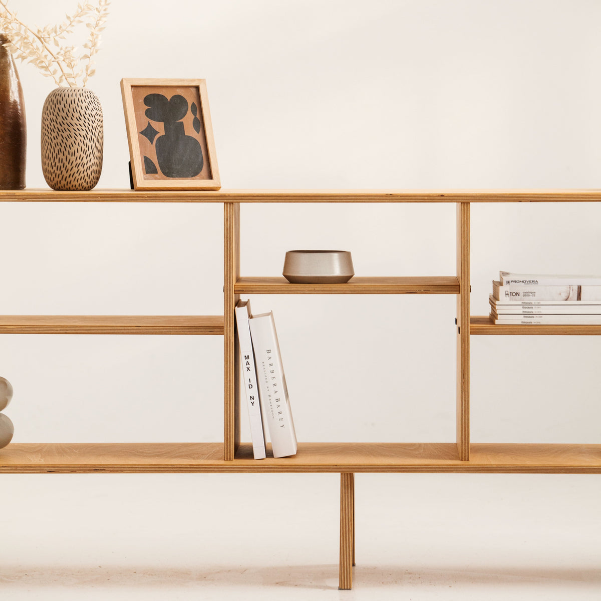 Bücherregal Maxi mit Regalen 