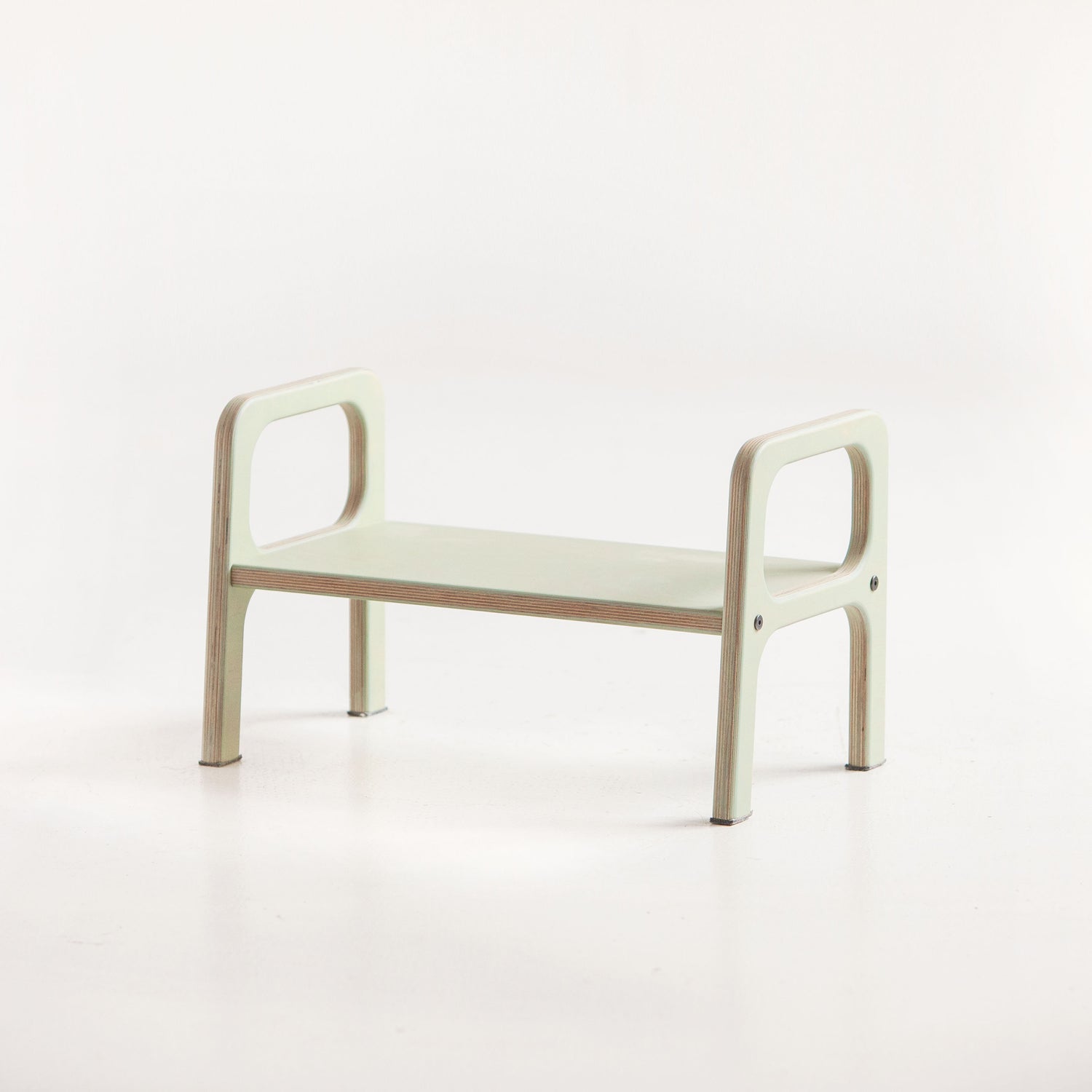 Bench for kids FROST GREEN