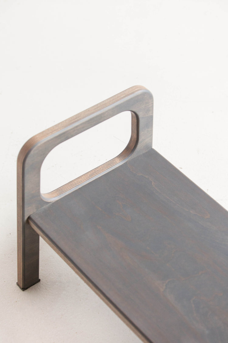 Bench for kids SLATE GREY