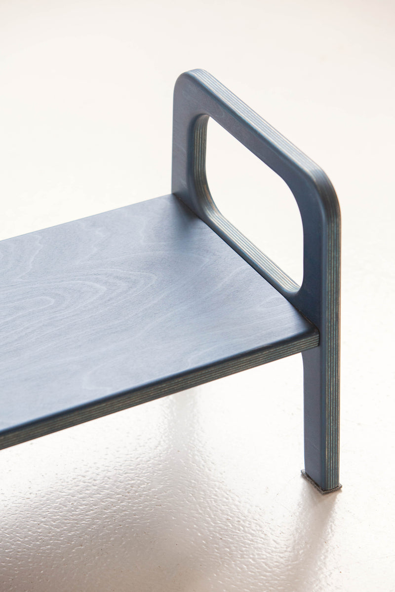 Bench for kids MIDNIGHT INDIGO