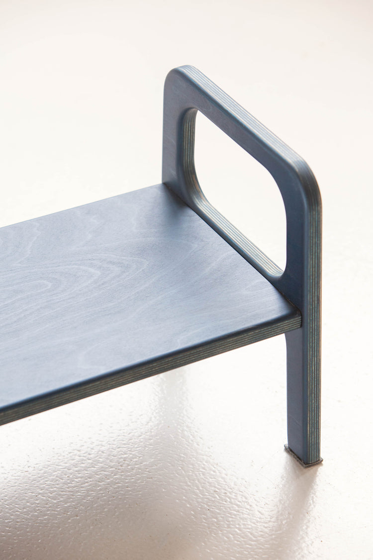Bench for kids MIDNIGHT INDIGO