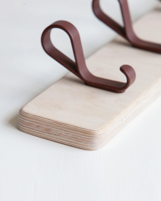 Wall Coat Rack · 100 cm · Loop Hooks