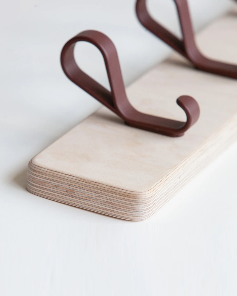 Wall Coat Rack · 100 cm · Loop Hooks