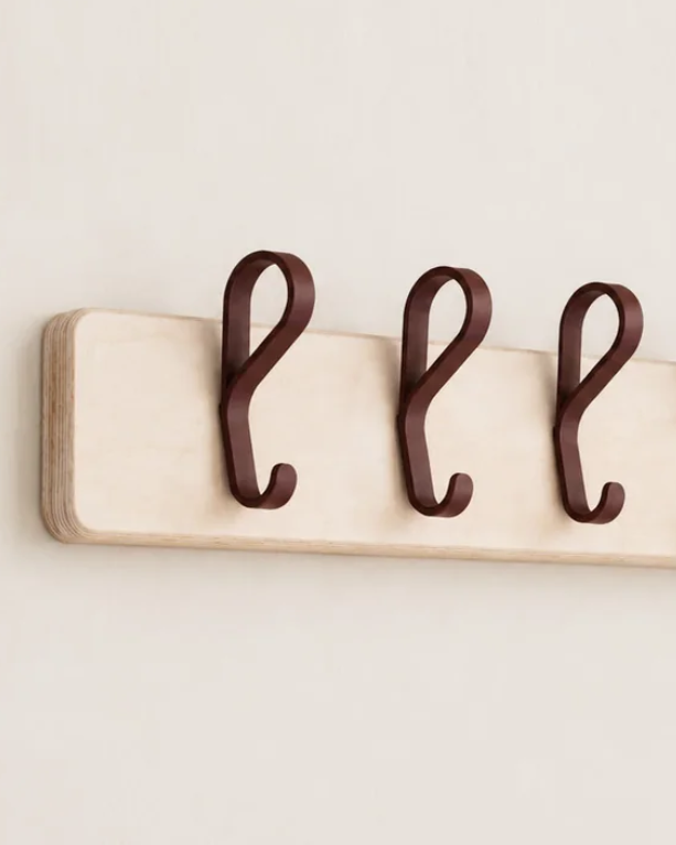 Wall Coat Rack · 100 cm · Loop Hooks