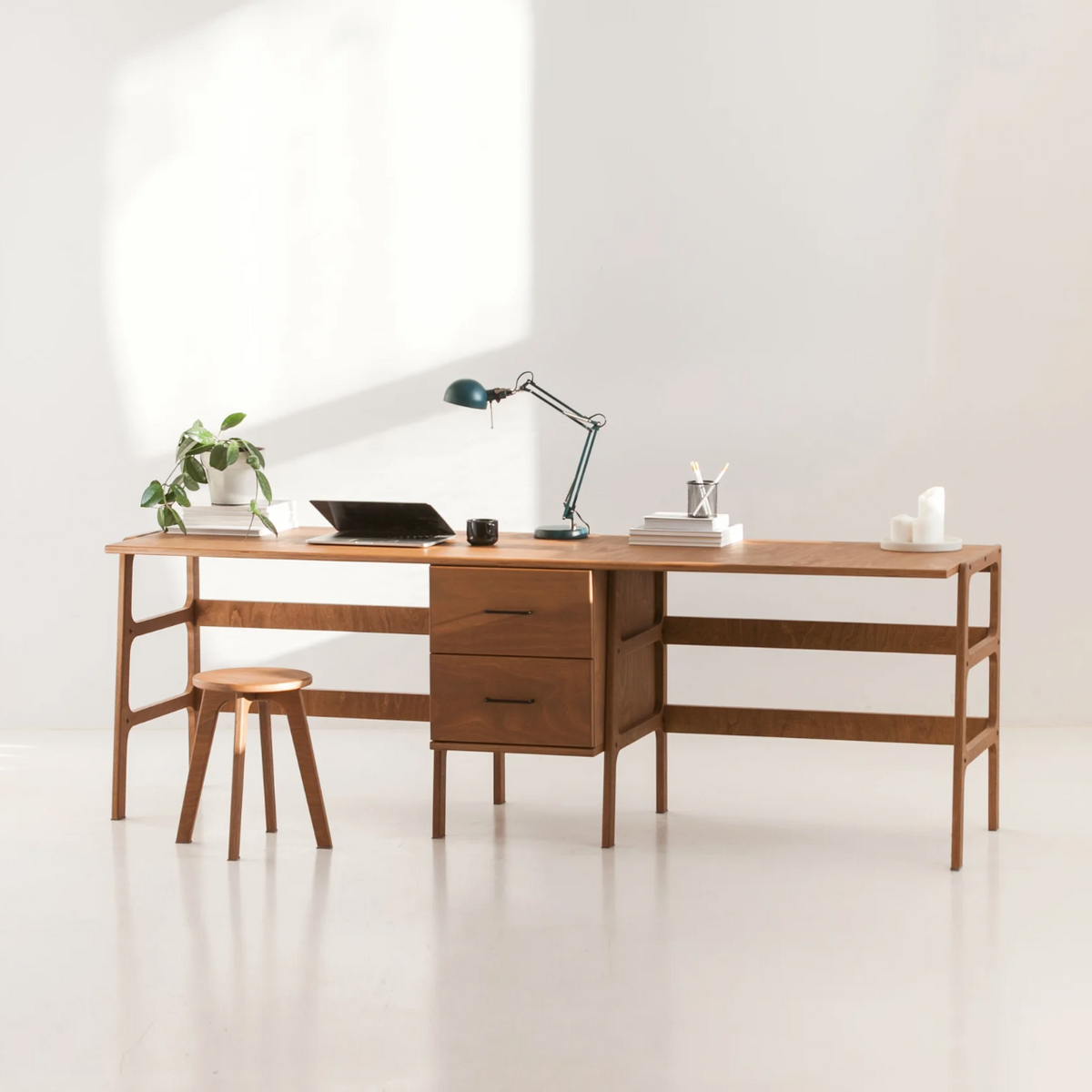 Scrivania per due · 220 cm