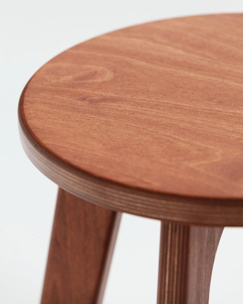 Sgabello mid-century · tondo