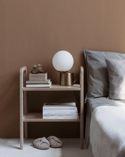 Sgabello-panca mid-century · 51 cm