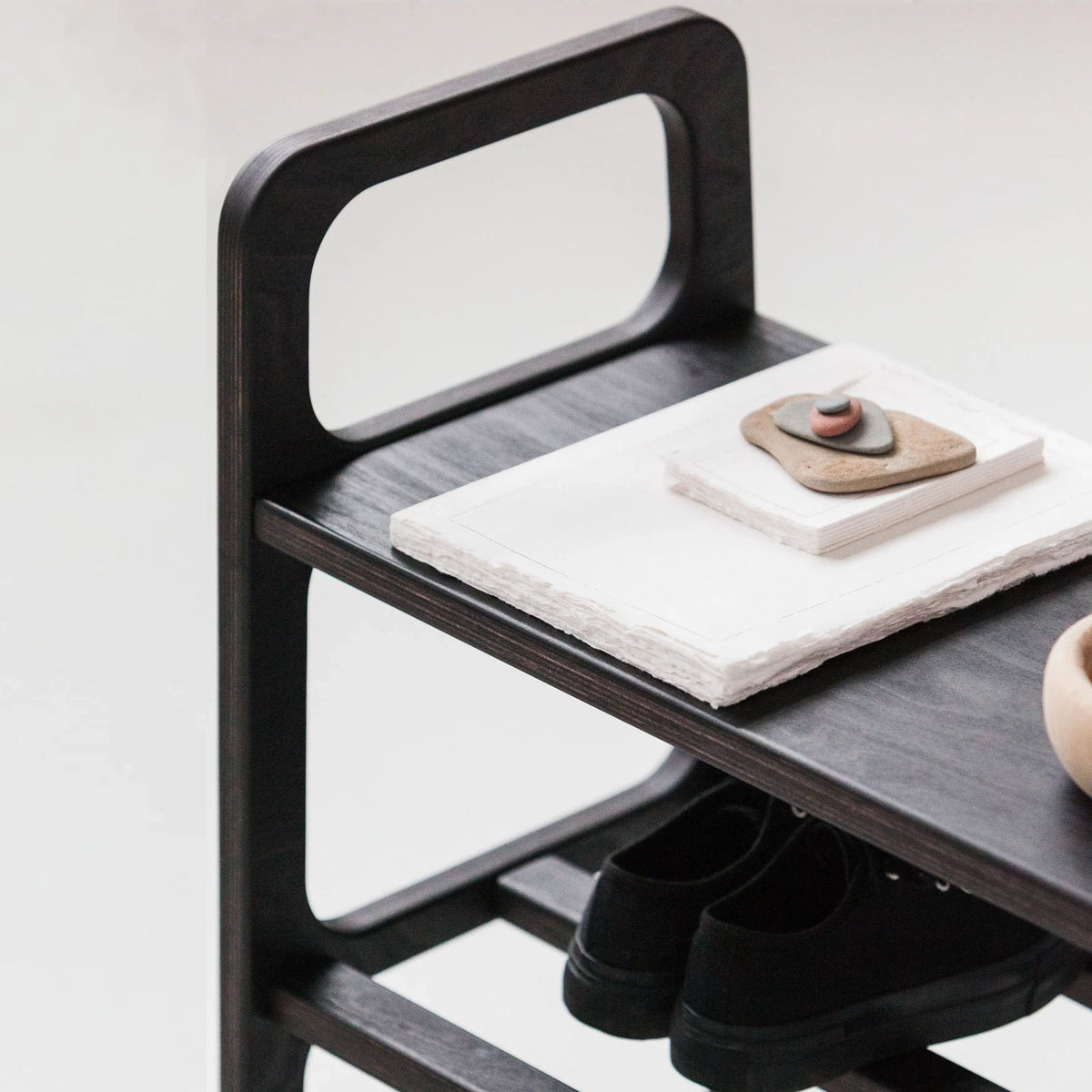 Japandi Shoe Bench