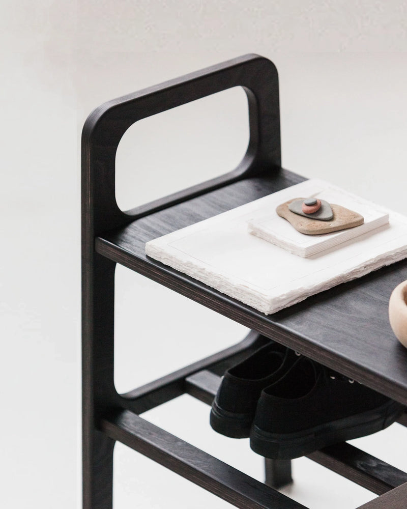 Japandi Shoe Bench