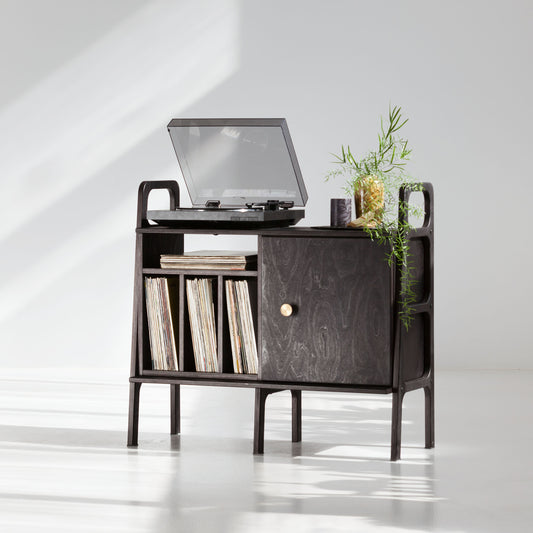 black-sideboard-mid-century-modern-with-vinyl-shelf