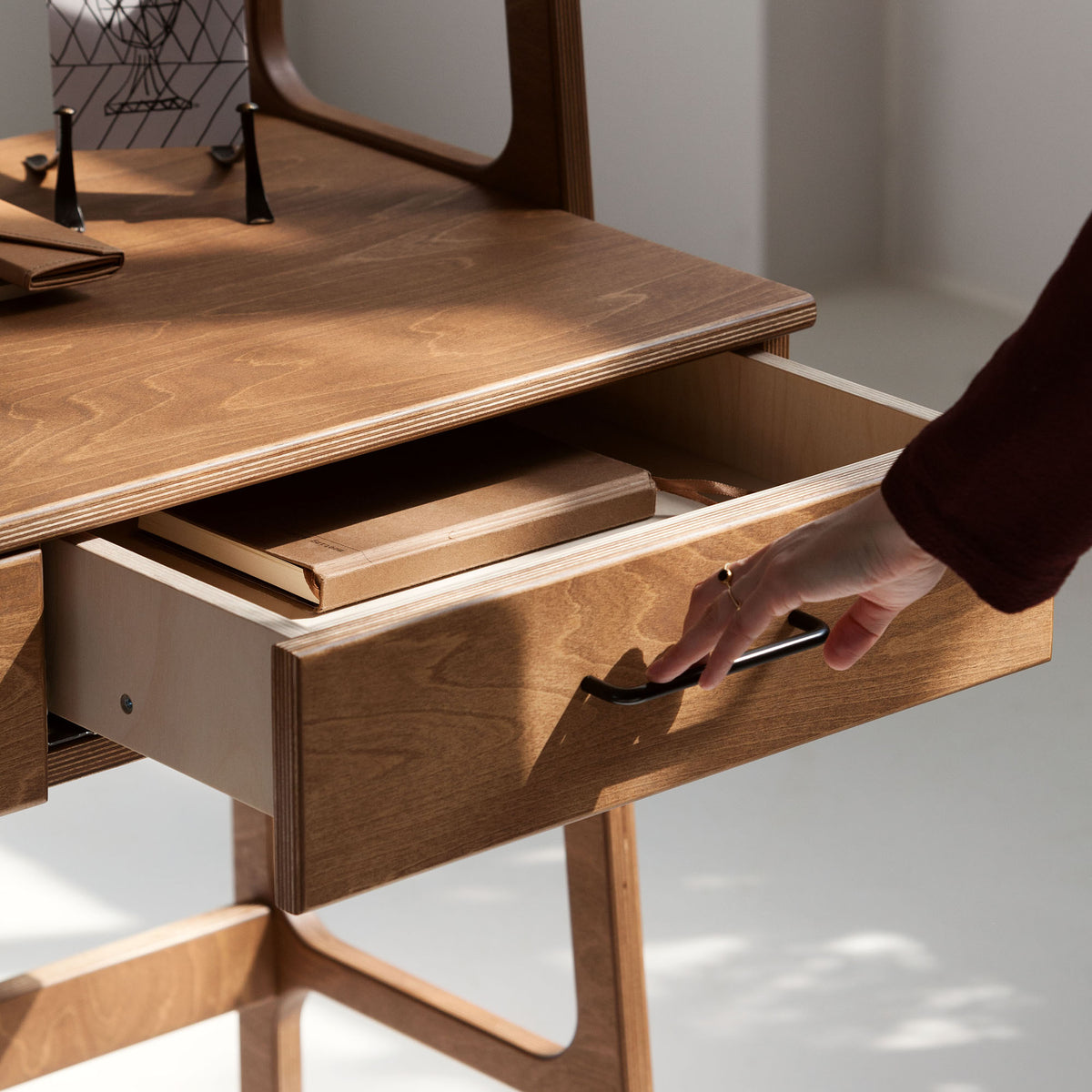 bookcase-desk-walnut-with-drawers-high-desk
