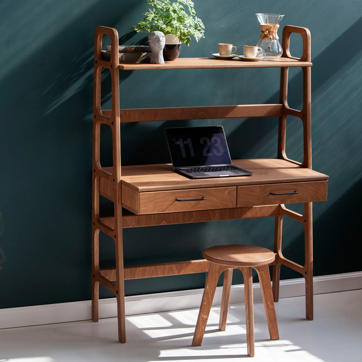 bookcase-with-desk-and-drawers-mid-century-modern