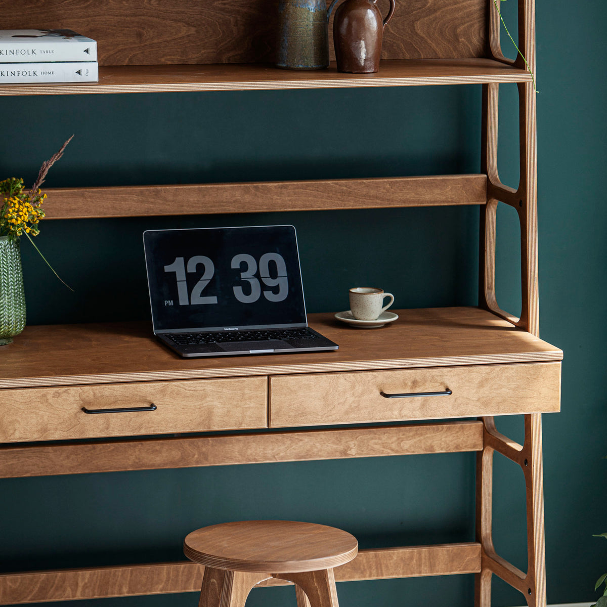 bookcase-with-desk-mid-century-modern