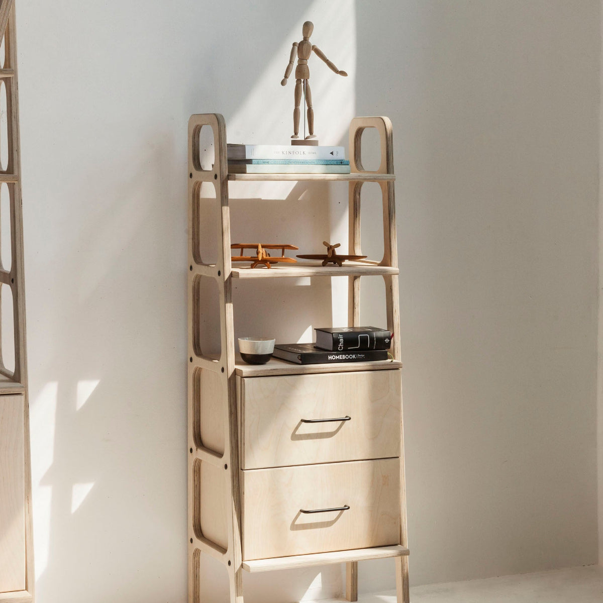 bookcase-with-drawers-in-full-sun