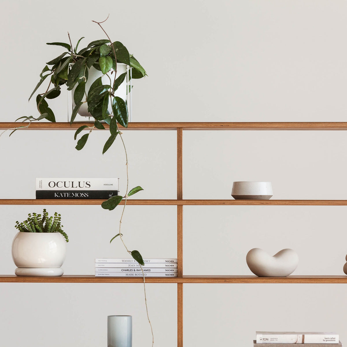 Bookcase Double Maxi Plus with 8 shelves