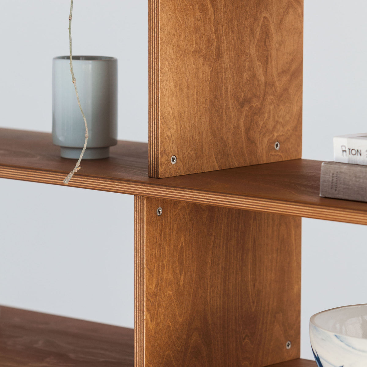 Bookcase Double Maxi Plus with 8 shelves