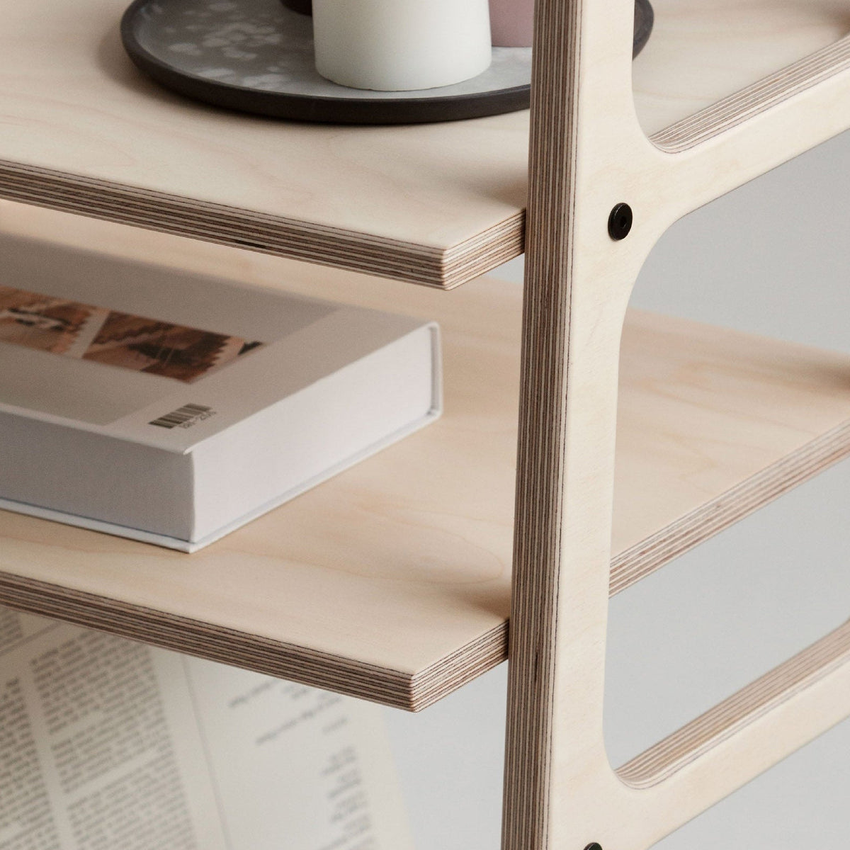 Bookcase Mini with vinyl space