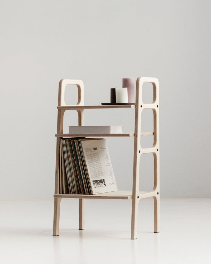 Bookcase Mini with vinyl space