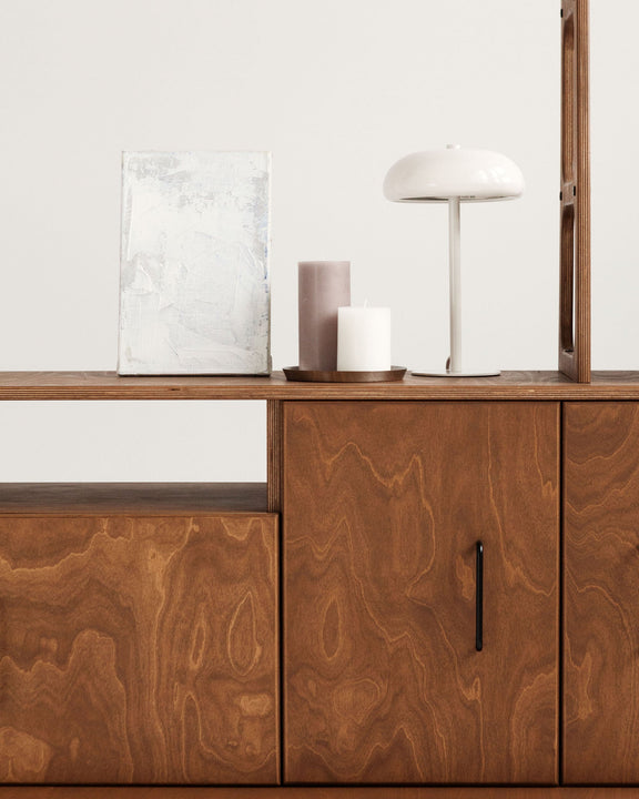 cabinet-of-mid-century-bookcase-with-cabinet-and-drawers-walnut-stain-in-living-room