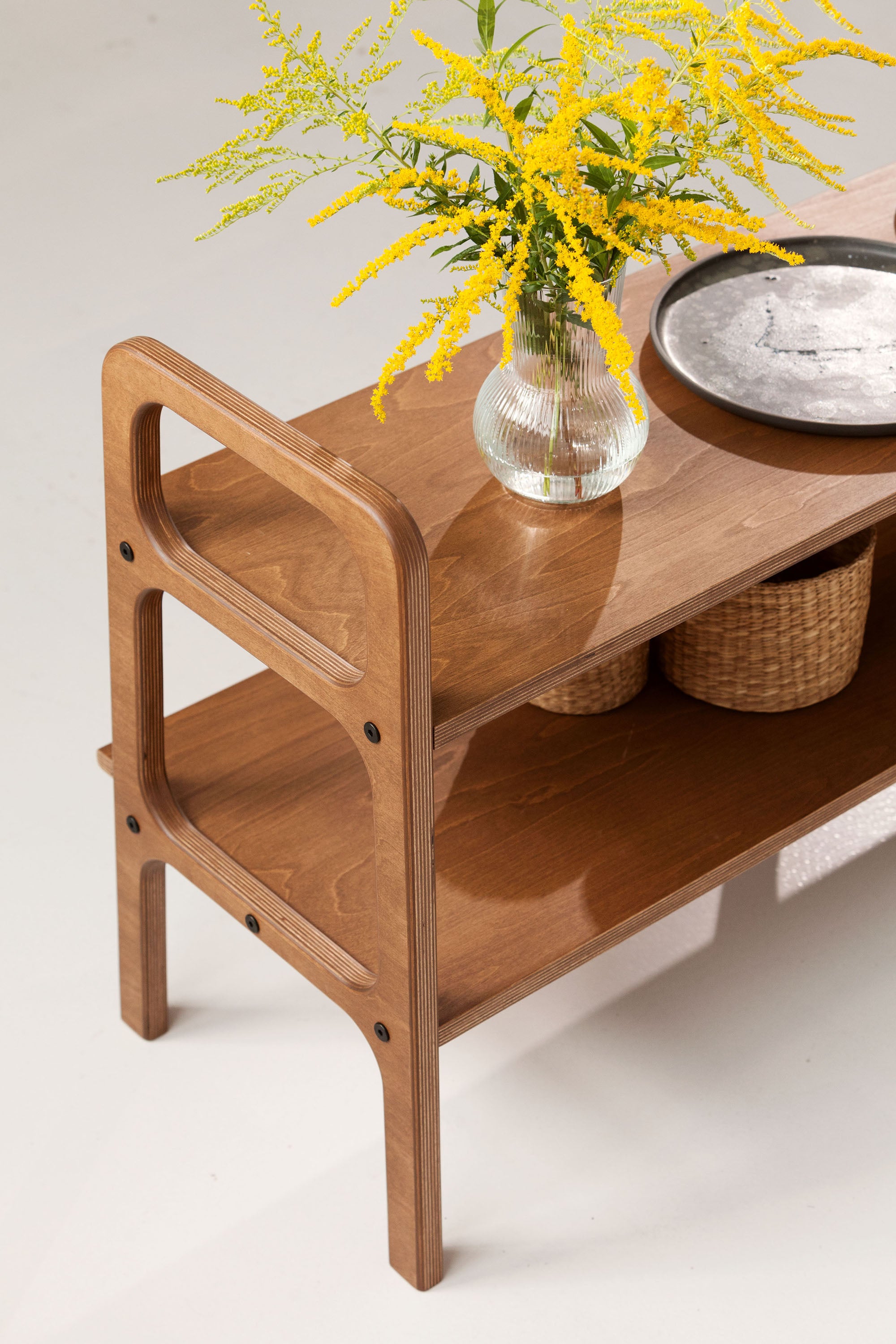 Handmade Mid-Century Modern TV STAND – Plywood Project