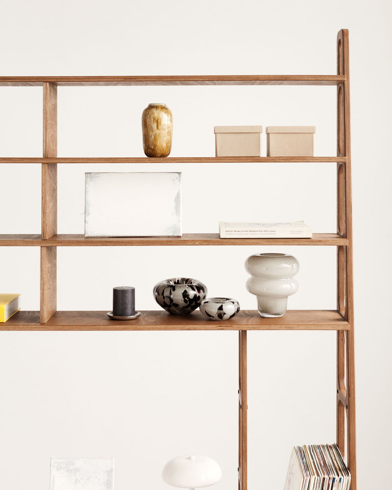 detail-of-mid-century-bookcase-with-cabinet-and-drawers-walnut-stain-in-living-room